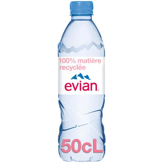 Eau minérale naturelle plate