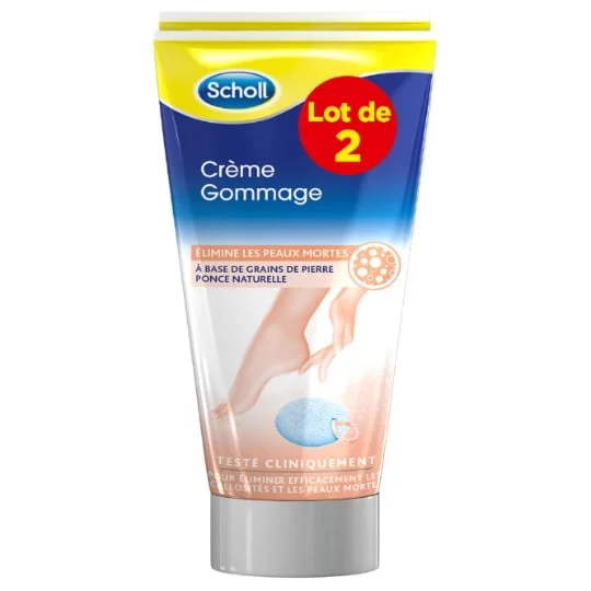 Crème soin pieds gommage