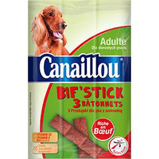 Bif'stick bâtonnets au boeuf pour chiens adultes