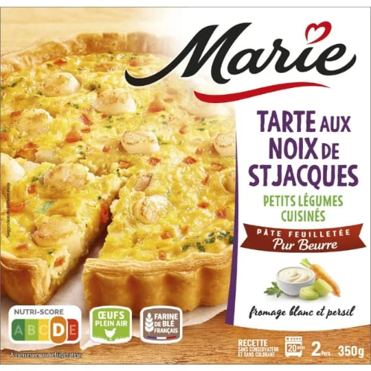Tarte aux noix de St Jacques