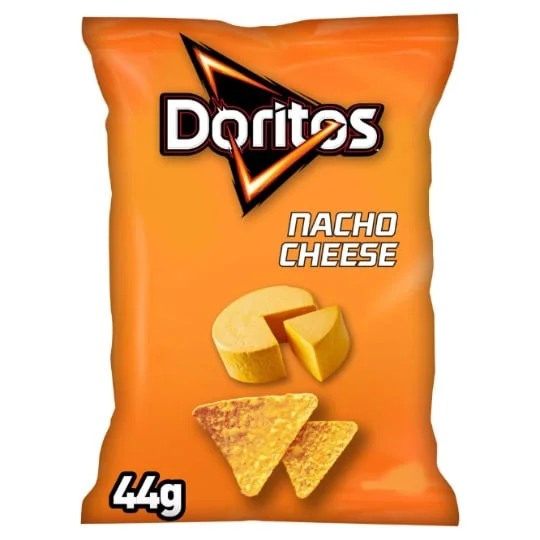 Chips tortilla saveur nacho fromage format partage