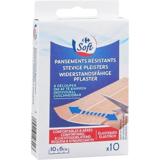 Pansements résistants à découper