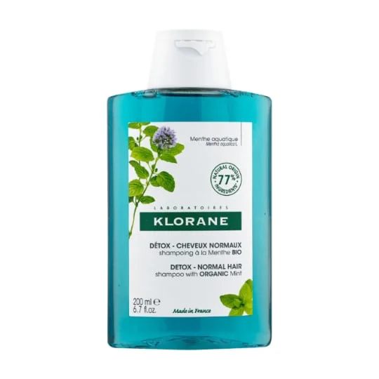 Shampoing détox à la menthe Bio