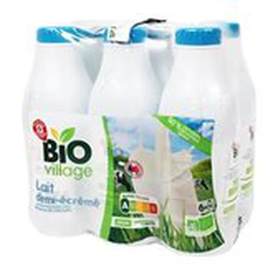 Lait UHT Bio Demi-écrémé