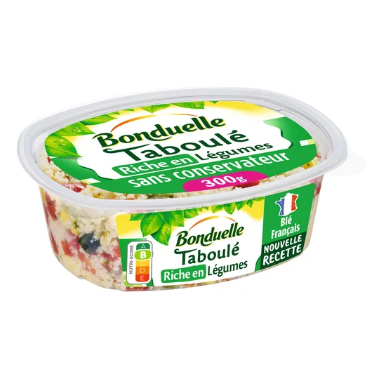 Taboulé riche en légumes
