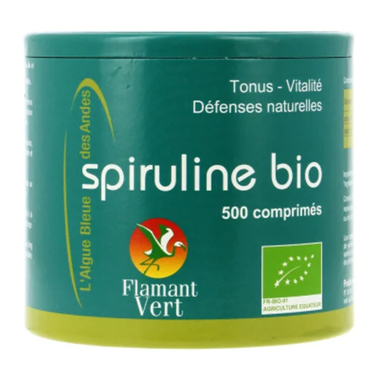 Spiruline 500 comprimés