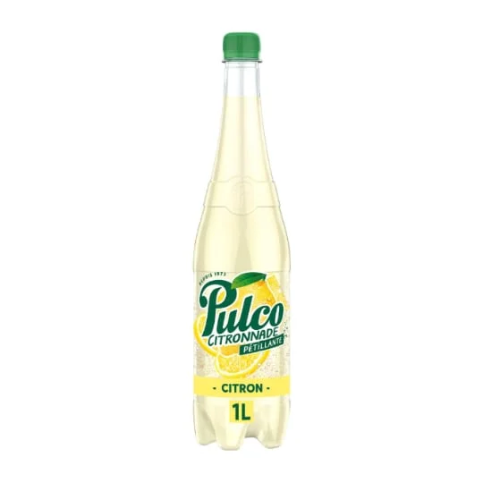 Boisson citronnade pétillante