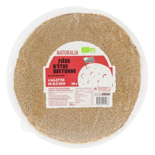 6 Galettes de Blé Noir Bio
