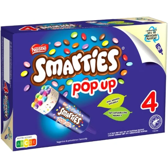 Glace pop up