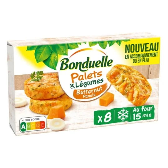 Palets butternut et panais