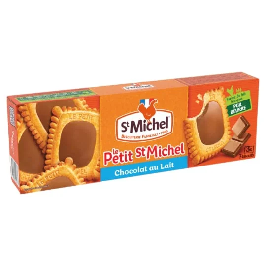 Biscuits le petit petit beurre coeur chocolat