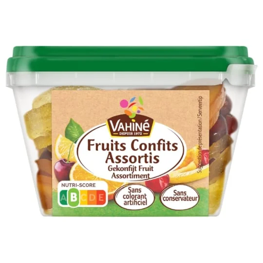 Fruits confits assortis