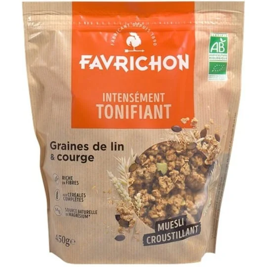Muesli Croustillant Graines Lin & Courge Cc