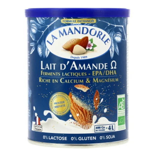 Lait d'Amande en poudre probiotiques Bio