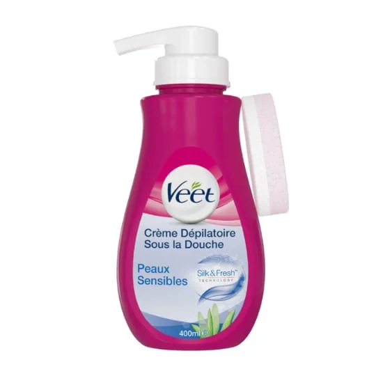 Crème dépilatoire Silk & Fresh sous la douche