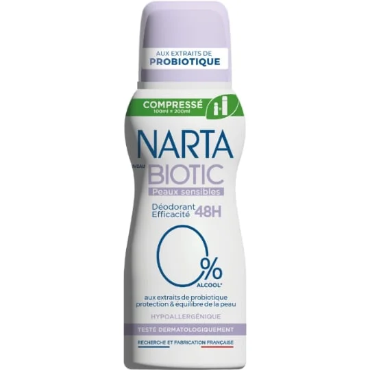 Déodorant Biotic Peaux Sensibles Hypoallergénique