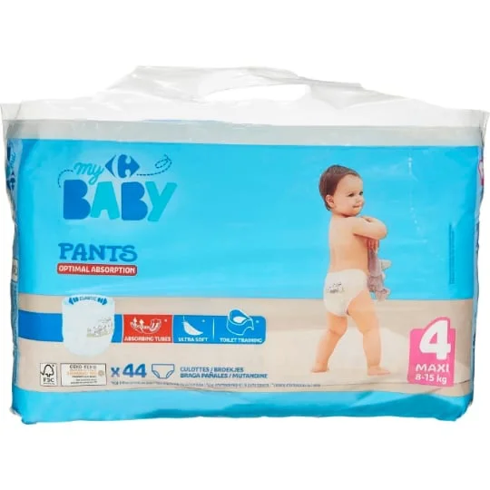 Couches culottes taille 4 maxi : 8-15 kg