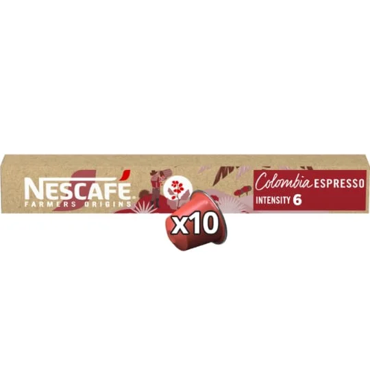 Capsules de café Colombia Espresso intensité 6