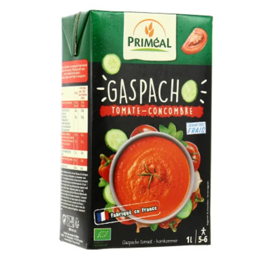 Gaspacho Tomates-Concombres Bio