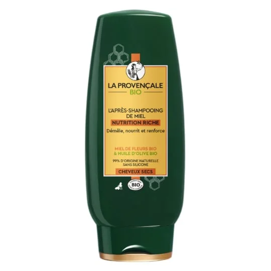 Démêlant Bio Miel Cheveux Secs Nutrition Riche