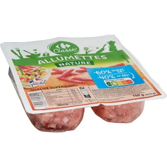Allumettes nature