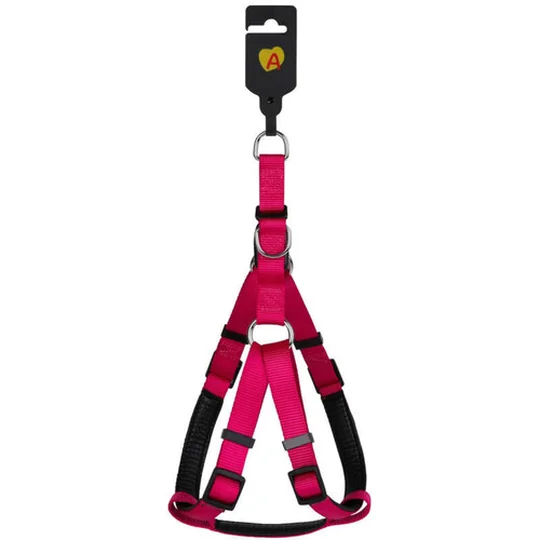 Harnais Basic Confort T1 Pour Chien 15Mm 45/57Cm Fuschia