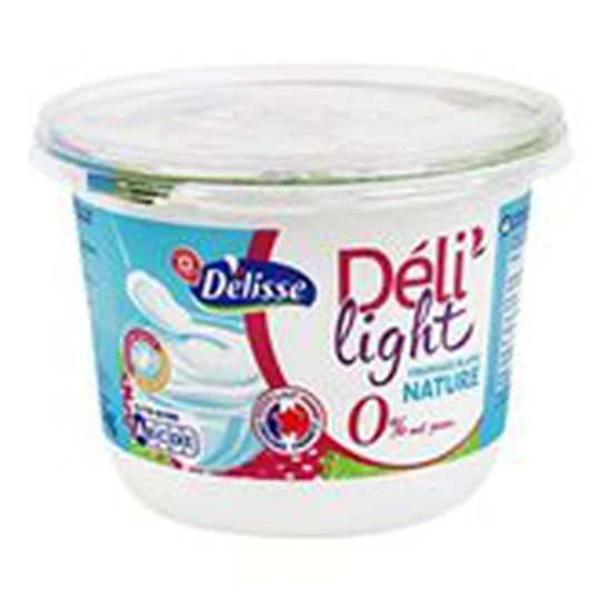 Fromage blanc Déli'light Nature - 0% mg
