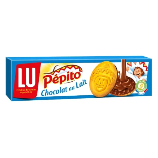 Biscuits nappés au chocolat au lait Pepito