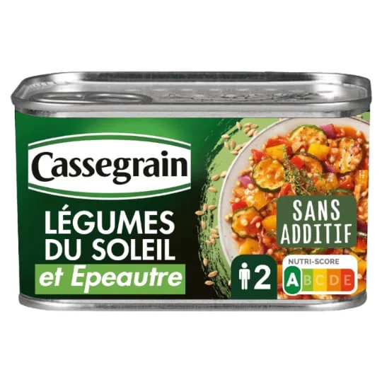 Légumes du soleil et épeautre