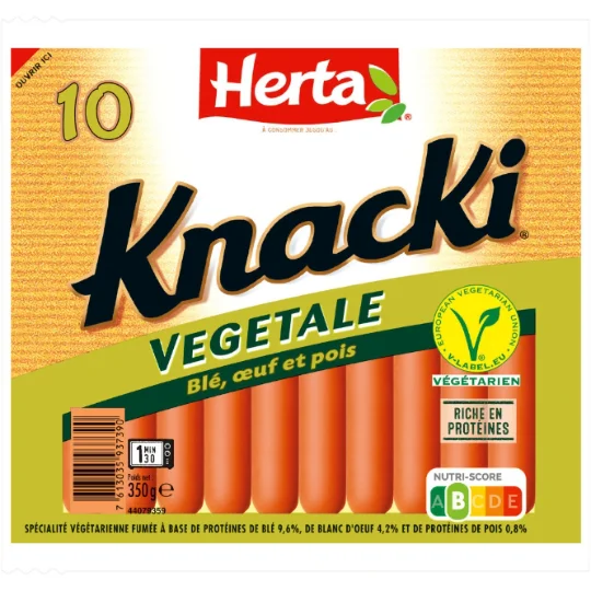 Saucisses végétales