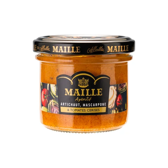 Apéritif - Artichaut mascarpone & tomates cerises