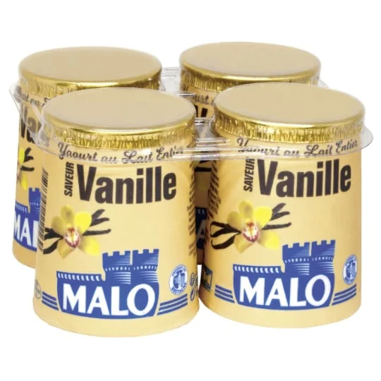Yaourt lait entier vanille