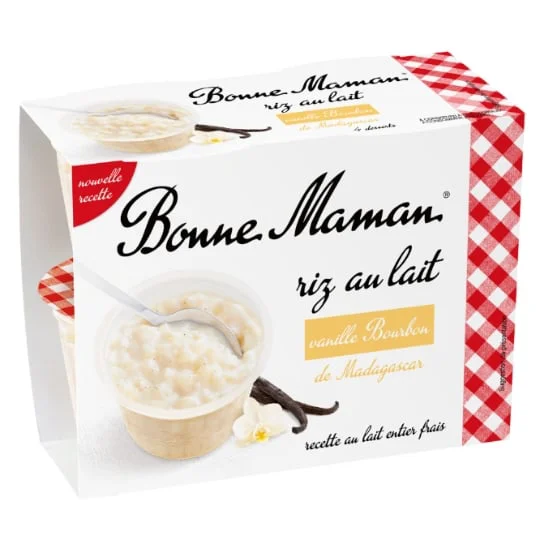Riz au lait à la vanille naturelle