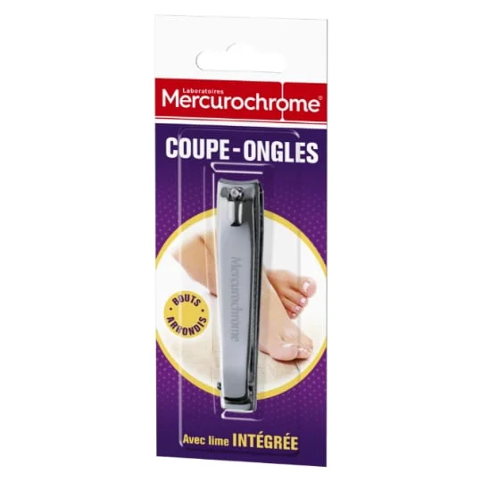Coupe-ongles lime intégrée