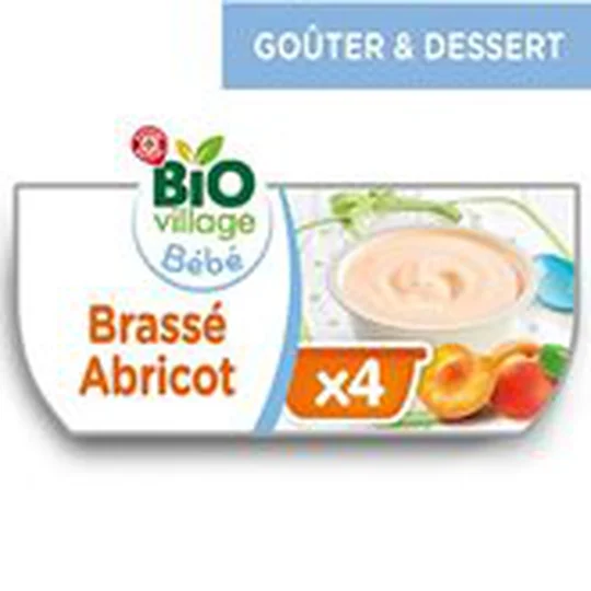 Dessert lacté Bio - Abricot 6-9 mois