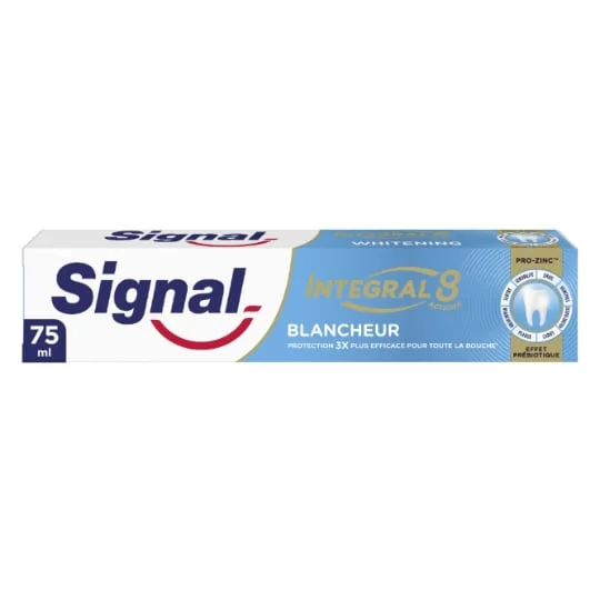 Dentifrice Integral 8 Blancheur Effet Prébiotique