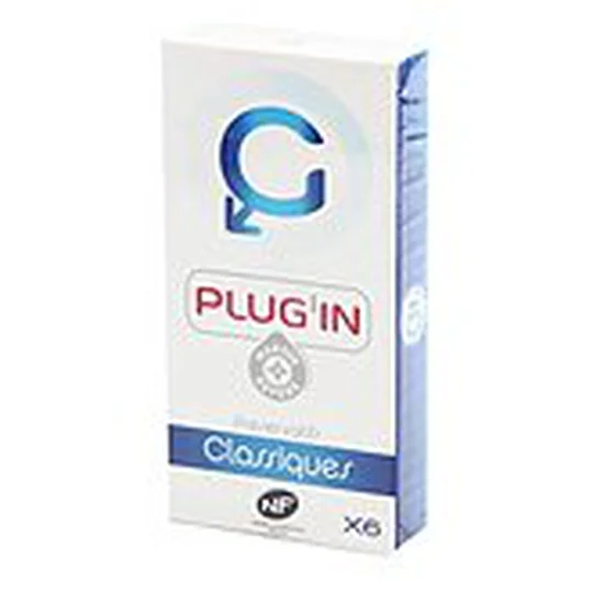 Préservatif classiques Plug'in x6