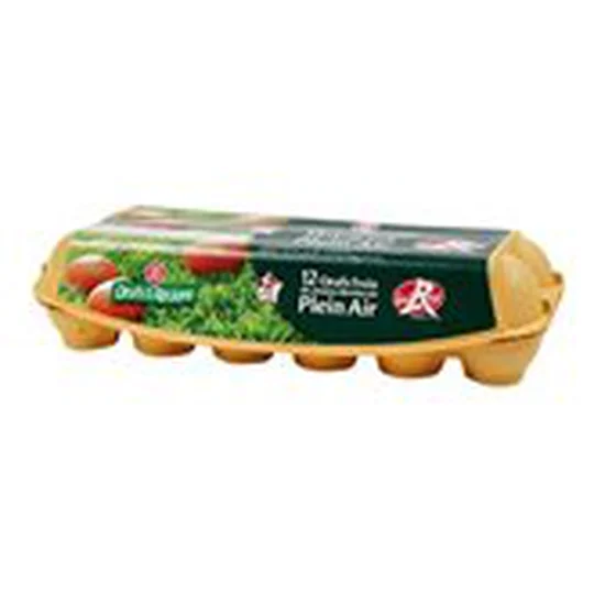 Oeufs frais Plein Air Label Rouge