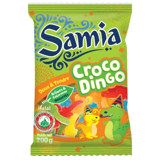 Bonbons crocodiles Halal