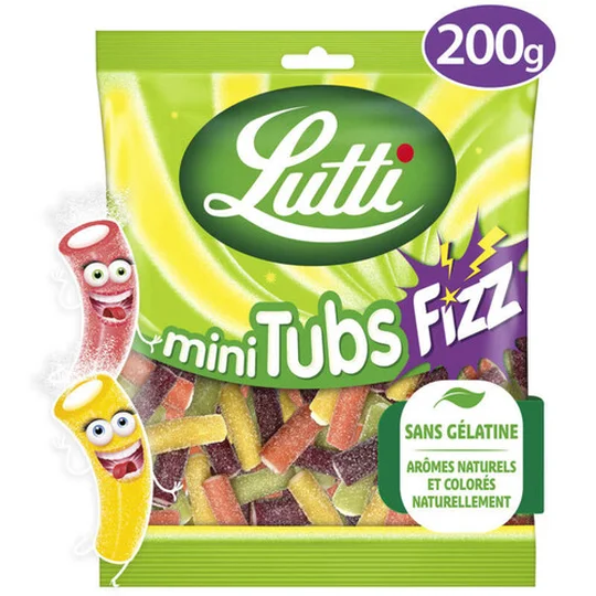 Mini Tubs Fizz Sans Gélatine