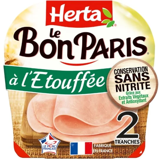 Jambon à l'étouffé conservation sans nitrite Le Bon Paris