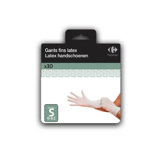 Gants latex T6