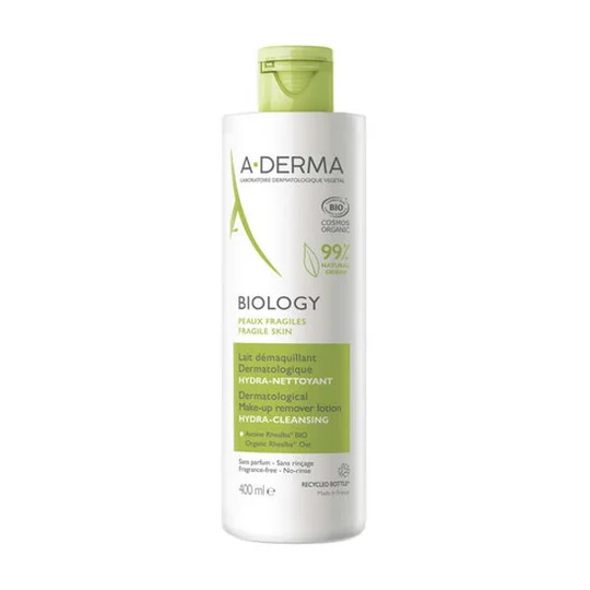 Biology Lait Démaquillant Dermatologique Hydra Nettoyant Bio