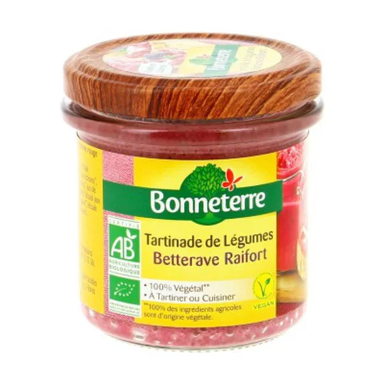 Tartinade De Légumes - Betterave Raifort Bio