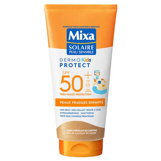 Lait Solaire Pédiatrique SPF50+ Peaux fragile tube