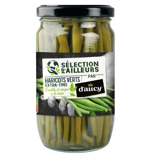 Haricots verts en bocal Extra-fins