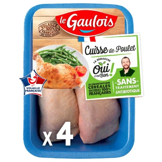 Cuisses de poulet blanc