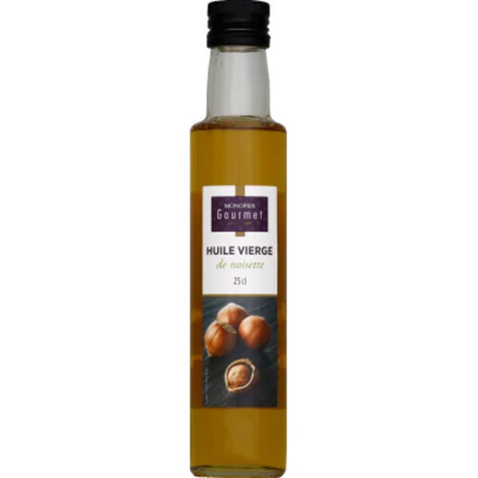 Huile vierge de noisette