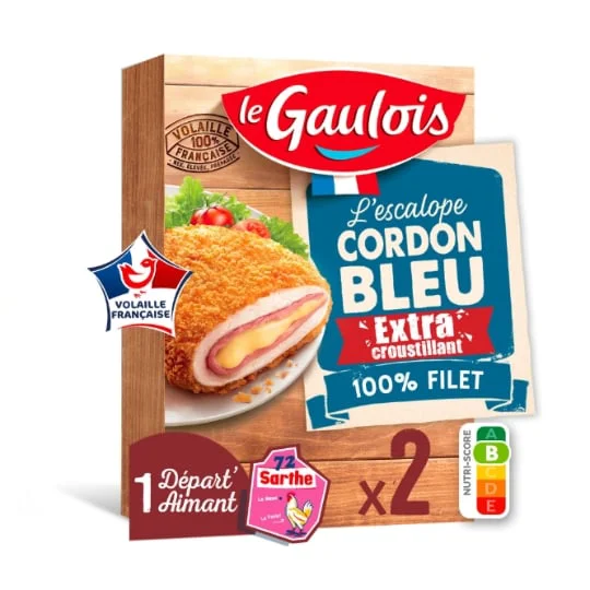 Cordon bleu escalope