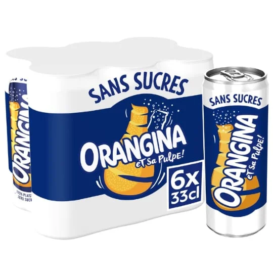 Soda light à l'orange